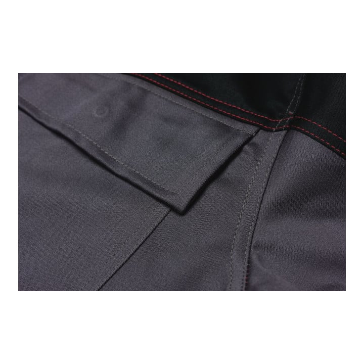 Planam Jacke Weld Shield grau/schwarz 48