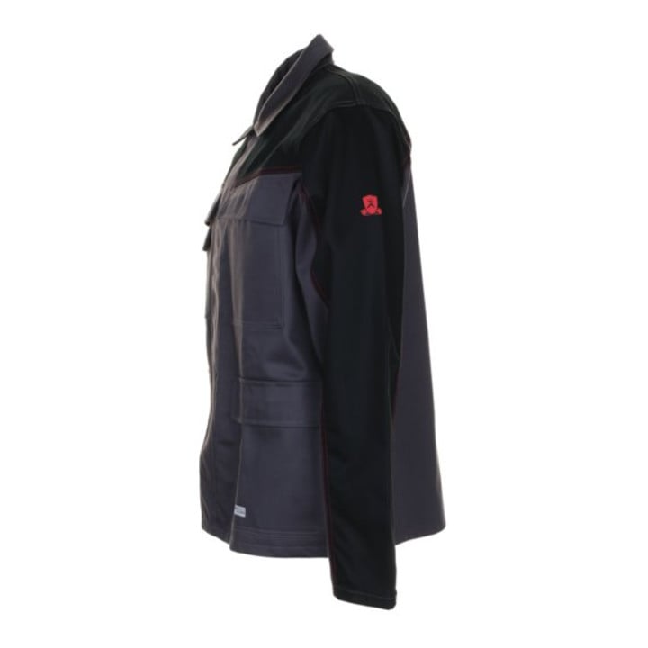 Planam Jacke Weld Shield grau/schwarz 52