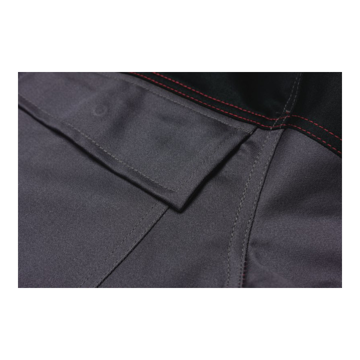 Planam Jacke Weld Shield grau/schwarz 60