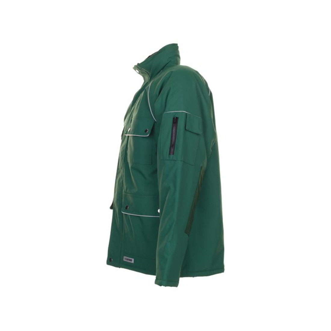 Planam Winterparka Canvas 320 grün/grün
