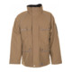 Planam Winterparka Canvas 320 khaki/schwarz-1