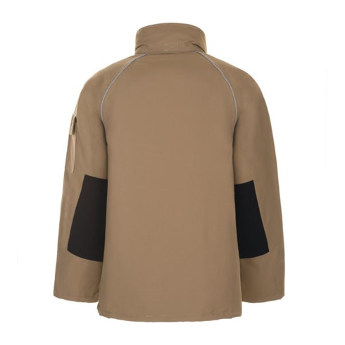 Planam Winterparka Canvas 320 khaki/schwarz