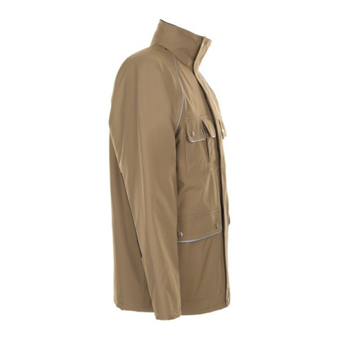 Planam Winterparka Canvas 320 khaki/schwarz