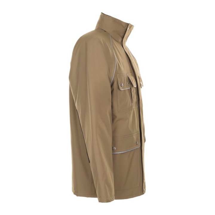 Planam Winterparka Canvas 320 khaki/schwarz
