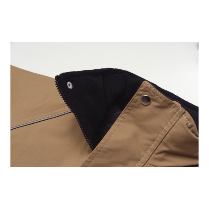 Planam Winterparka Canvas 320 khaki/schwarz