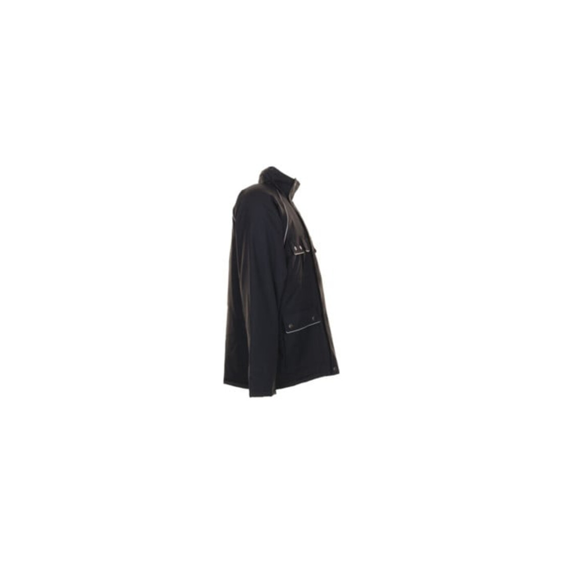 Planam Winterparka Canvas 320 schwarz/schwarz