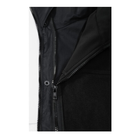 Veste Planam System Hiver noir/gris