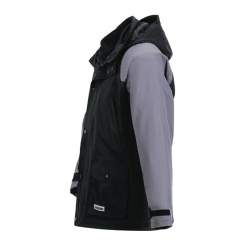 Veste Planam System Hiver noir/gris