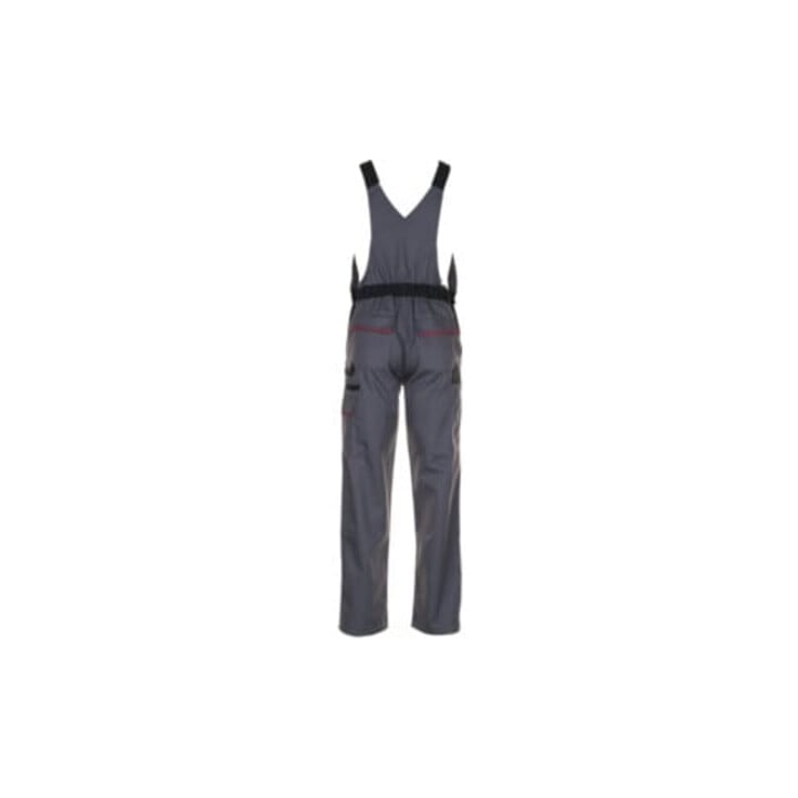 Planam Highline Latzbroek leisteen/zwart