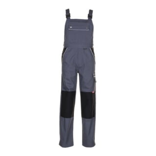 Planam Latzhose Canvas 320 grau