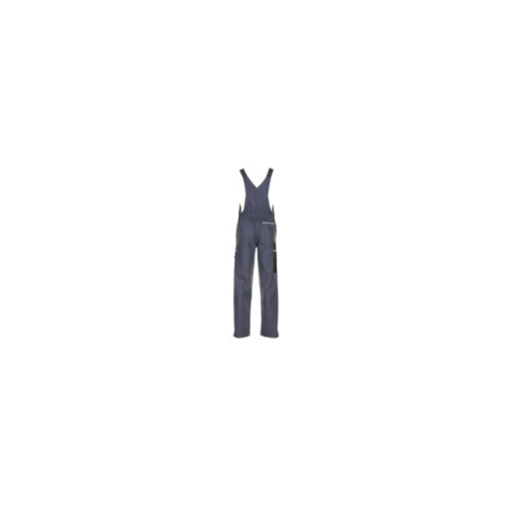 Planam Latzhose Canvas 320 Gr.48 grau/schwarz 65 % PES/35 % BW