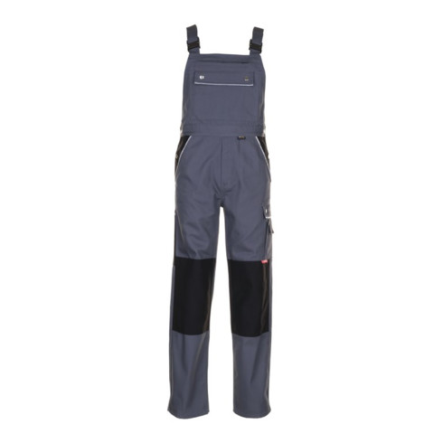 Planam Latzhose Canvas 320 grau