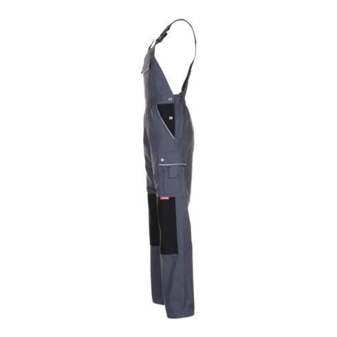 Planam Latzhose Canvas 320 grau