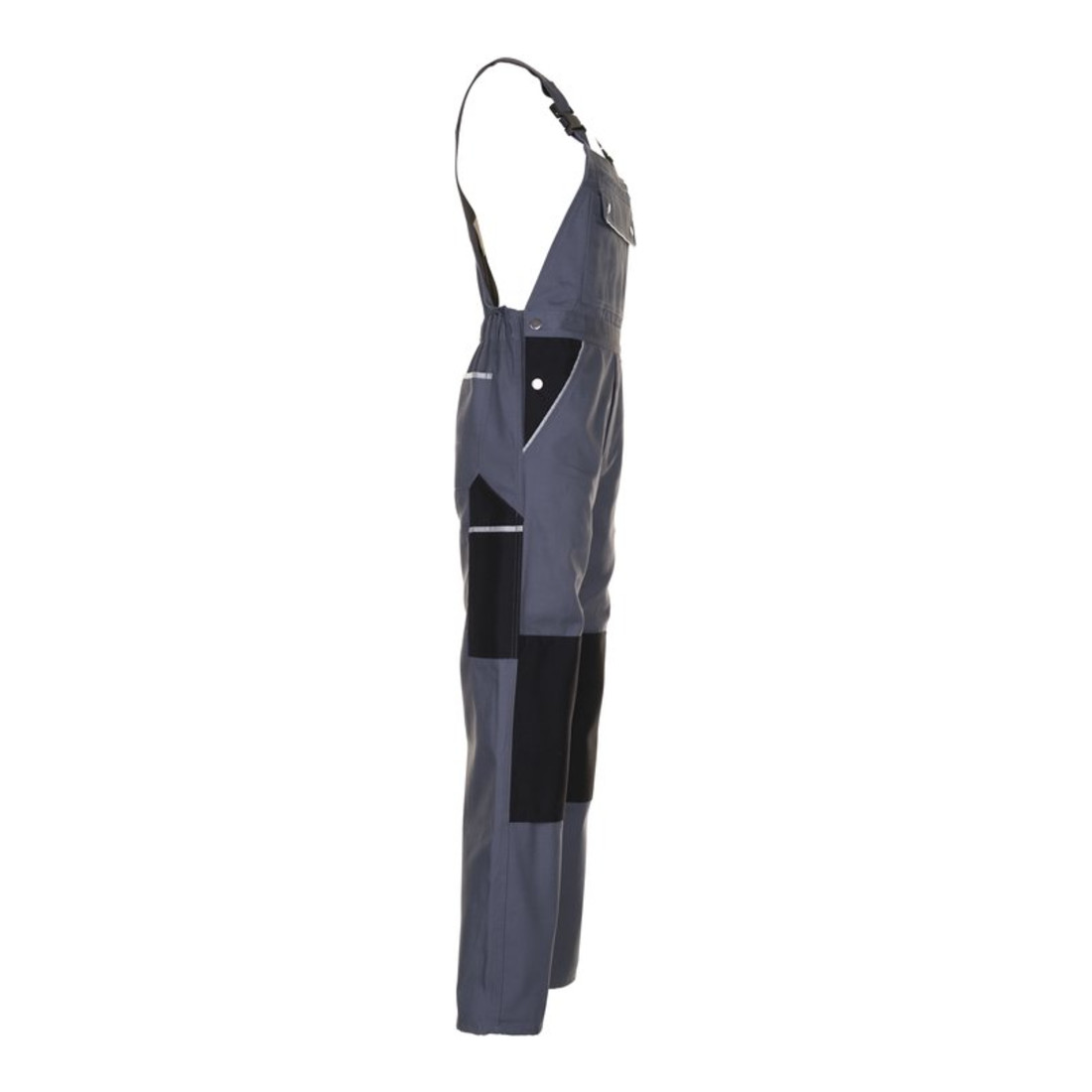 Planam Latzhose Canvas 320 grau