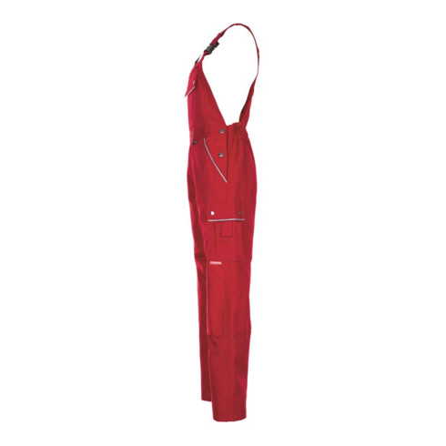 Planam Latzhose Canvas 320 rot