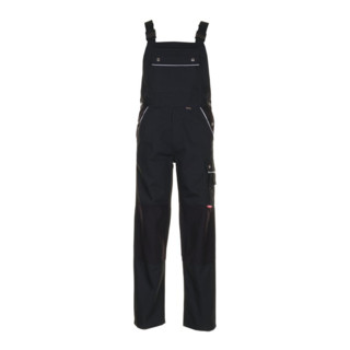 Planam Latzhose Canvas 320 schwarz
