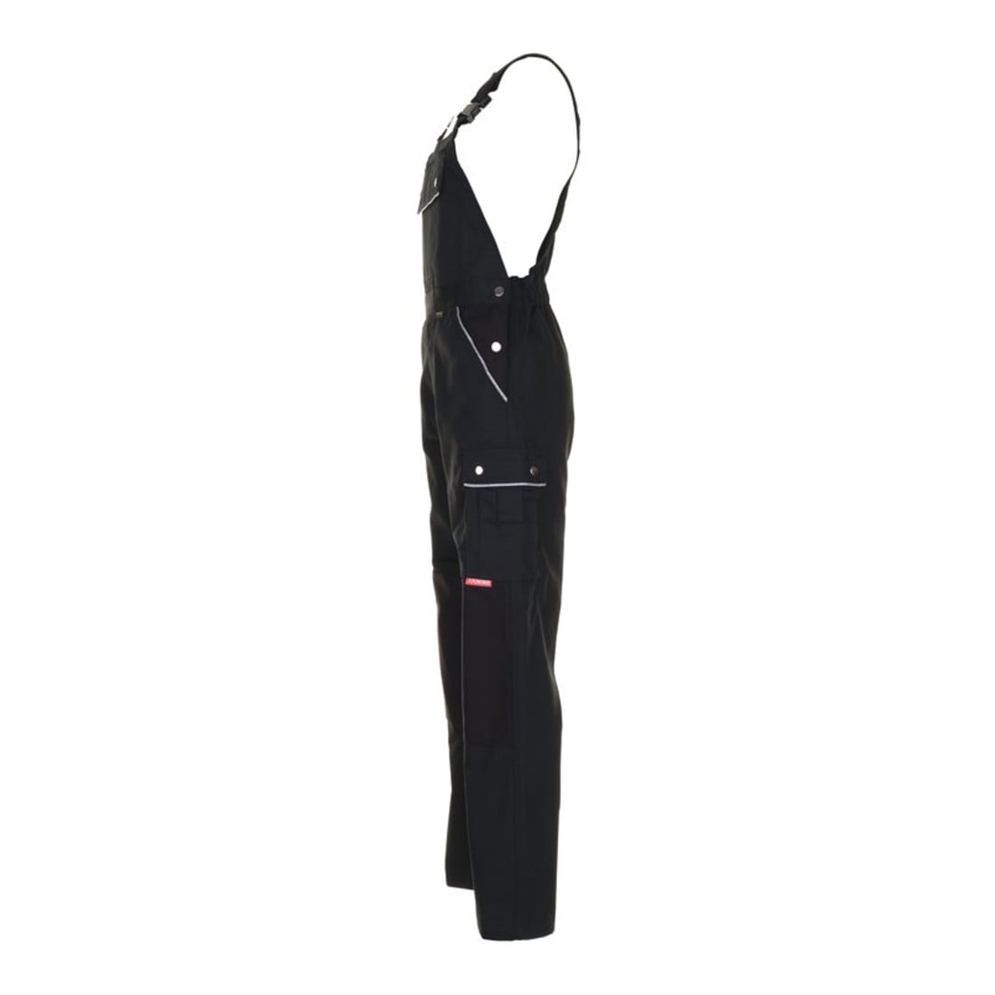 Planam Latzhose Canvas 320 schwarz