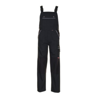 Planam Latzhose Canvas 320 schwarz