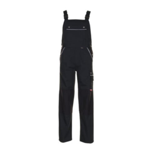 Planam Latzhose Canvas 320 schwarz