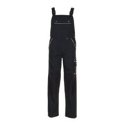 Planam Latzhose Canvas 320 schwarz