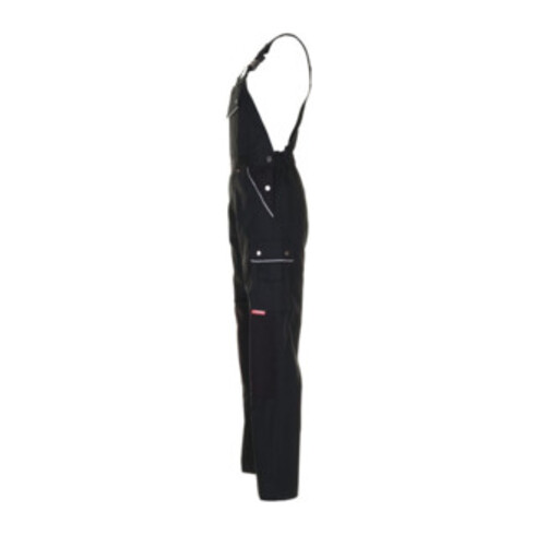 Planam Latzhose Canvas 320 schwarz