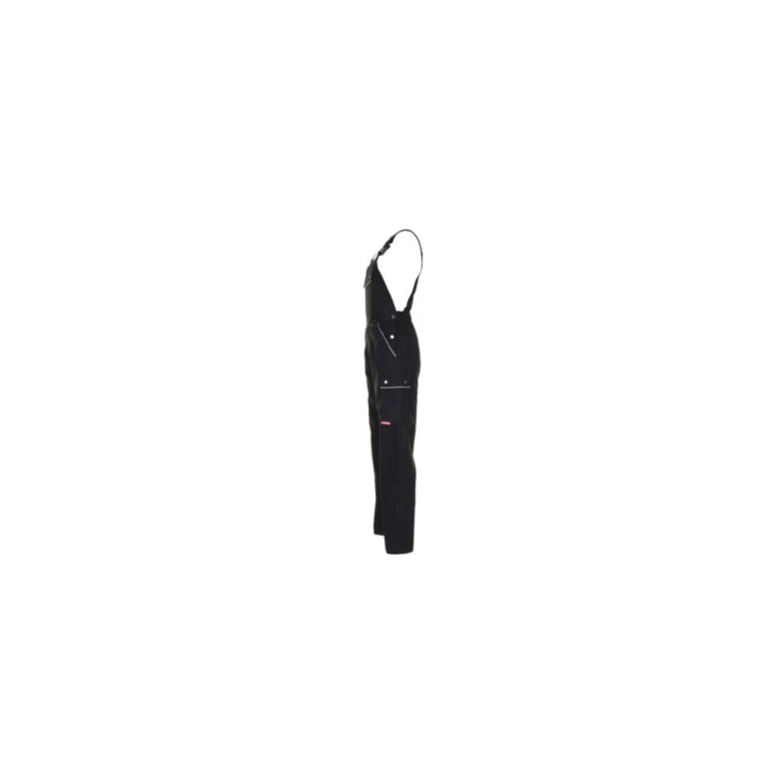 Planam Latzhose Canvas 320 schwarz