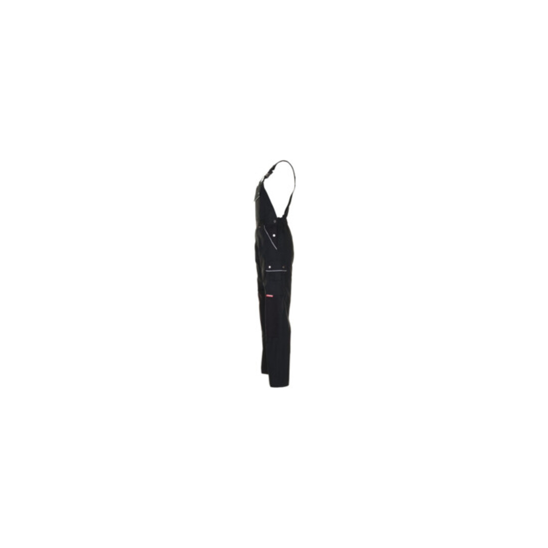 Planam Latzhose Canvas 320 schwarz