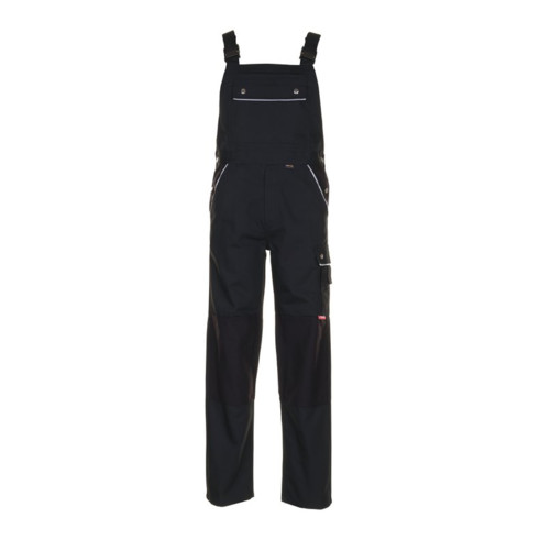 Planam Latzhose Canvas 320 schwarz