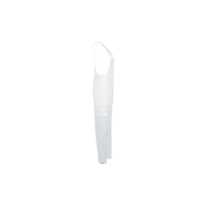 Planam Damen-Latzhose Food reinweiß
