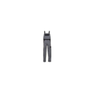 Planam Latzhose Tristep grau/schwarz