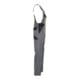 Planam Latzhose Tristep grau/schwarz