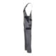 Planam Latzhose Tristep grau/schwarz