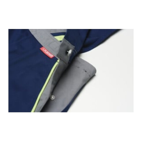 Planam Latzhose Visline grün/orange/schiefer