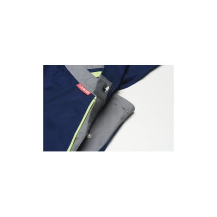 Planam Latzhose Visline grün/orange/schiefer