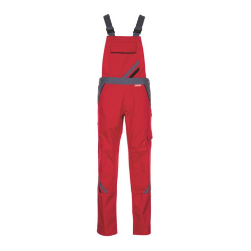 Planam Latzhose Highline Damen rot/schiefer
