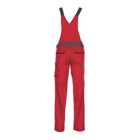 Planam Latzhose Highline Damen rot/schiefer