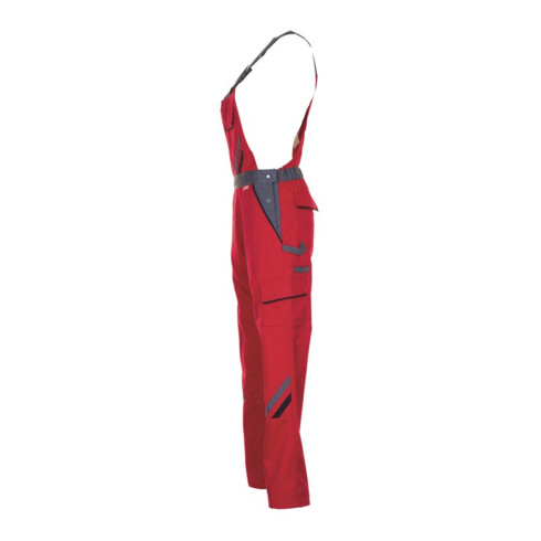 Planam Latzhose Highline Damen rot/schiefer