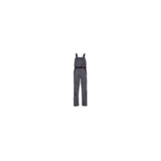 Planam Latzhose Highline Gr.56 schiefer/sw/rot 65 % PES/35 % BW