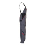Planam Latzhose Highline schiefer/schwarz-4