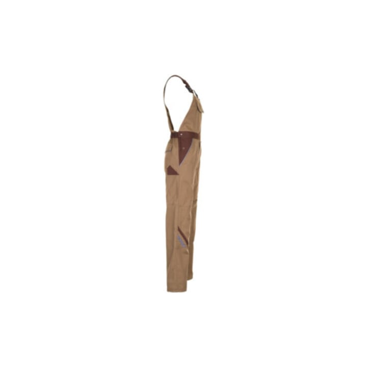 Planam Latzhose Highline beige/braun