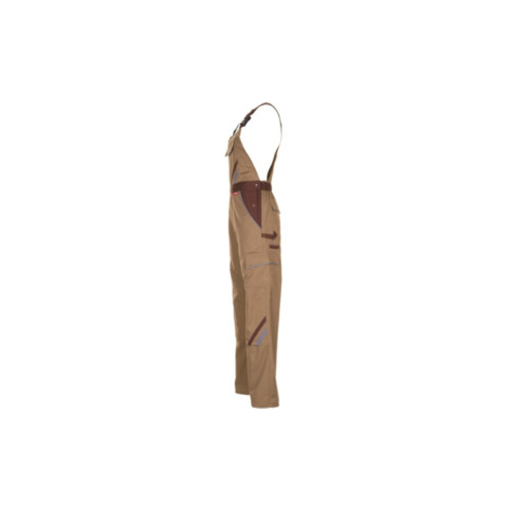 Planam Latzhose Highline beige/braun