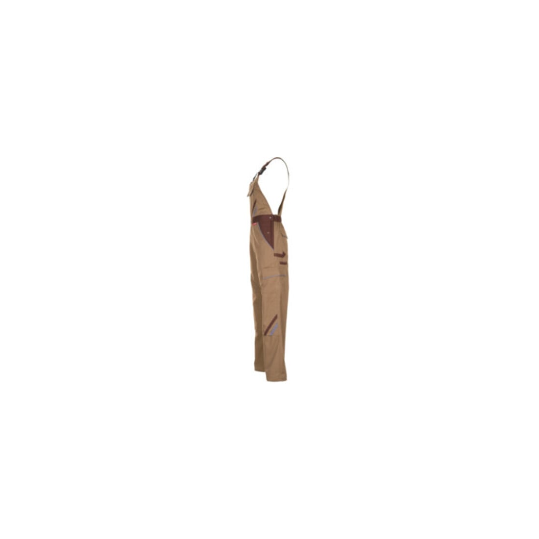 Planam Latzhose Highline beige/braun