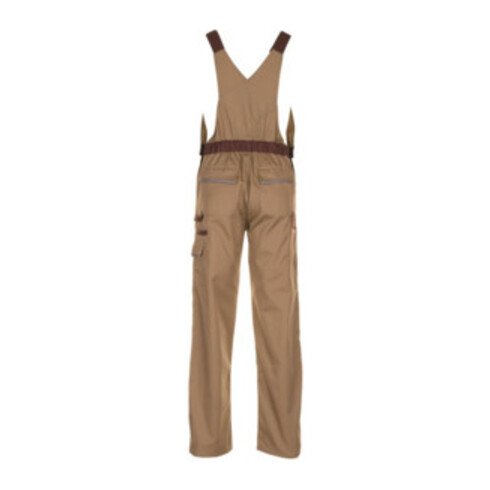 Planam Latzhose Highline beige/braun