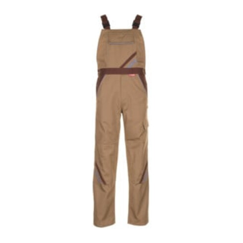 Planam Latzhose Highline beige/braun