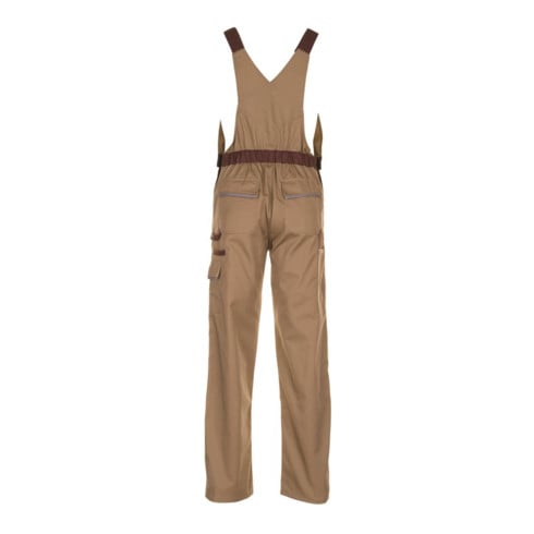 Planam Latzhose Highline beige/braun