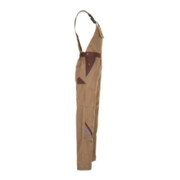 Planam Latzhose Highline beige/braun-4