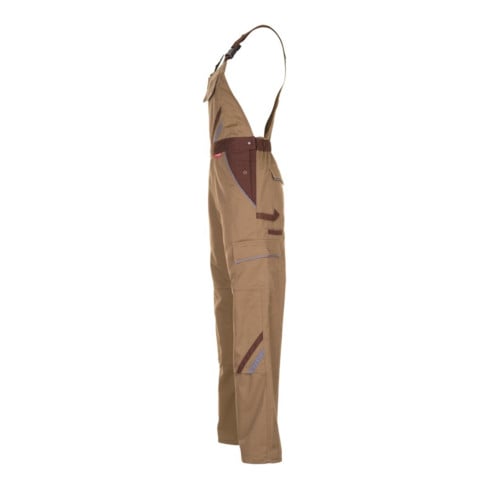 Planam Latzhose Highline beige/braun