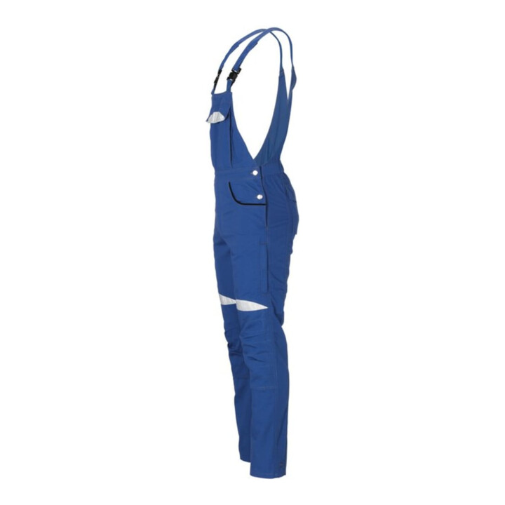 Planam Latzhose kornblau/schwarz