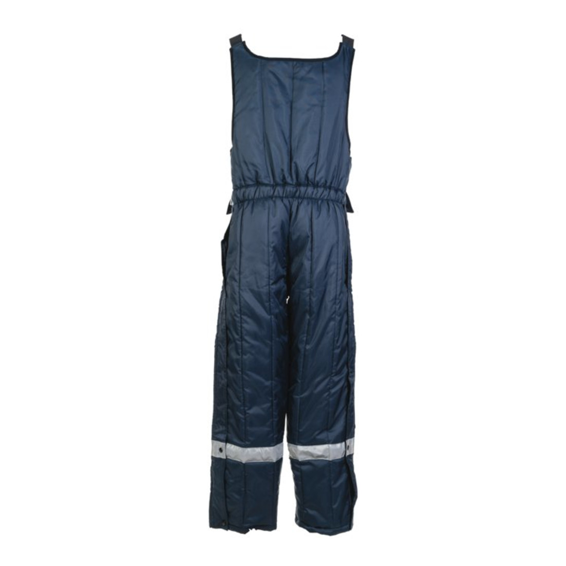 Planam Kühl-/Gefrierhaus-Latzhose marine, Innenfutter rot