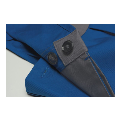 Planam Latzhose Major Protect kornblau/grau